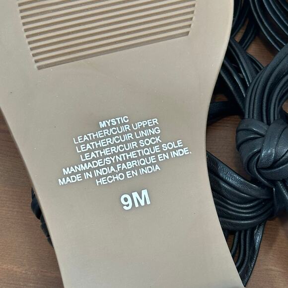 Anthropologie Matisse Mystic Criss Cross Leather Sandals Size 9 - Picture 8 of 8